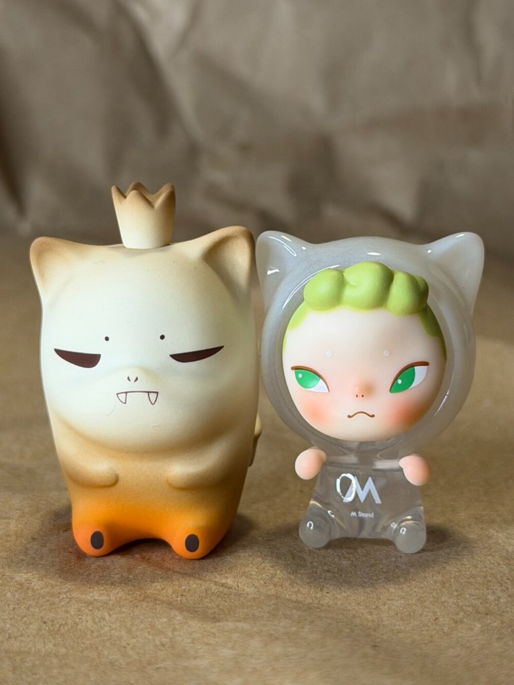Sooya Studio Beans - bundle of 2 - beans shown - Crowned Boo and Kitty